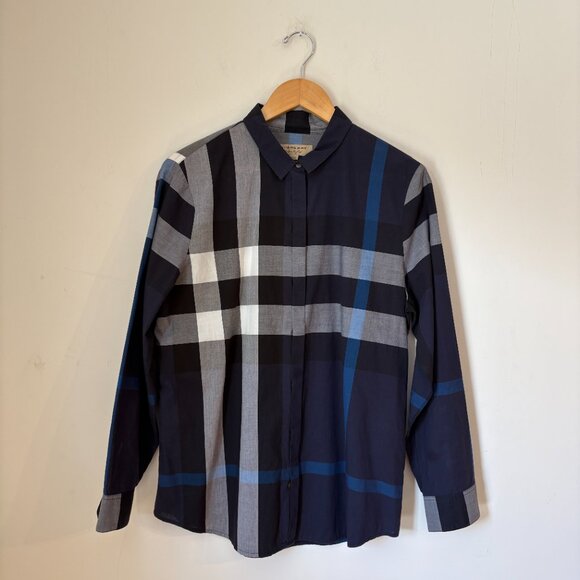 Burberry London Nova Check Blow Out Button Up - Picture 1 of 7